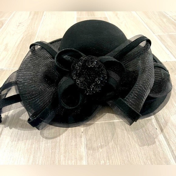 Brenda Waites Bolling church derby Easter Hat Excellent! main image 9